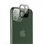 Wholesale iPhone 11 Pro (5.8in) / iPhone 11 Pro Max (6.5) Camera Lens HD Tempered Glass Protector (Midnight Green Edge)